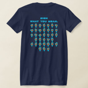 Hello in Sign Language T-Shirt