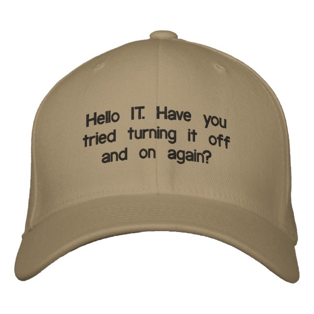 Hello IT Hat (Front)