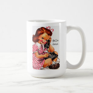 Hello Jesus Classic White Mug