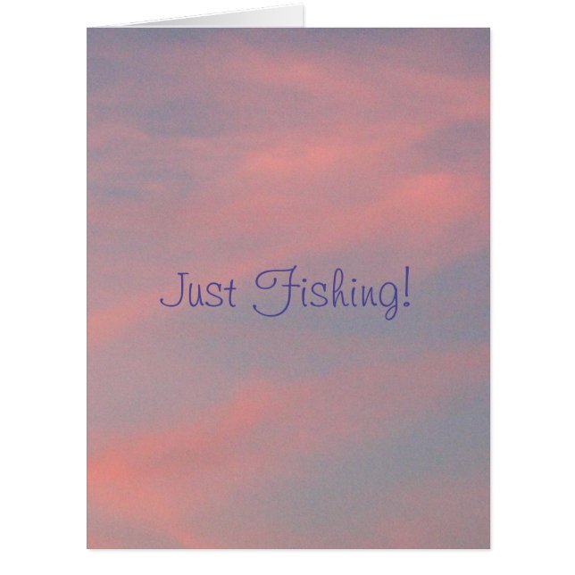 Hello Just Fishing (Front)