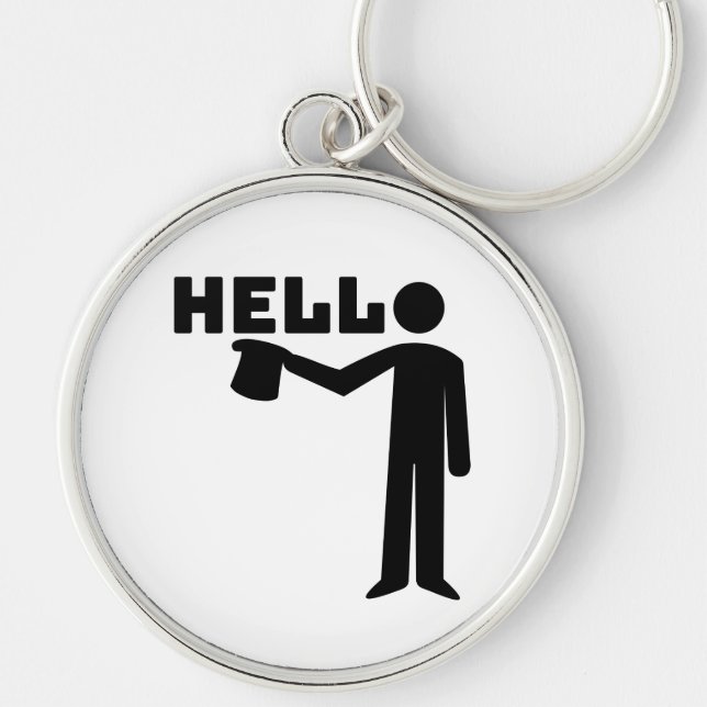 Hello Key Ring (Front)