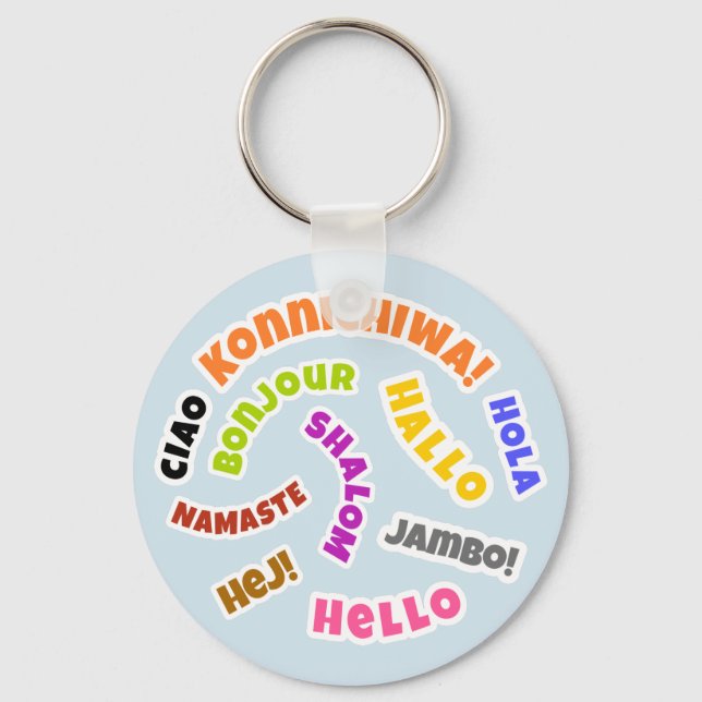 Hello Key Ring (Front)