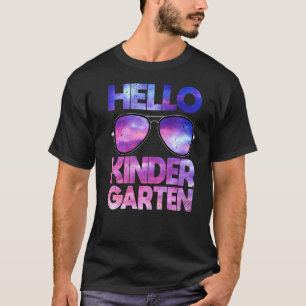 Hello Kindergarten Back To School Boys Girls Kids T-Shirt