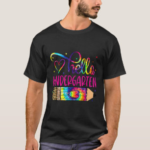 Hello Kindergarten Back To School Girls Teacher Wo T-Shirt