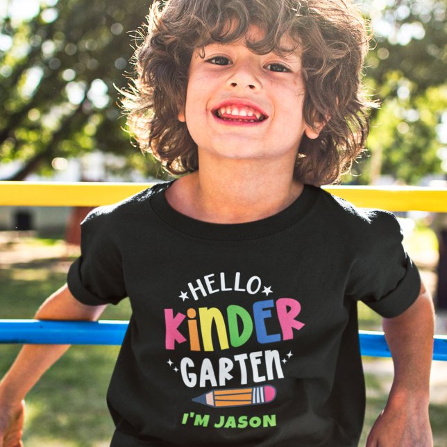 Hello kindergarten back to school T-Shirt (Creator Uploaded)