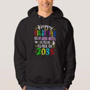 Hello Kindergarten First Day Of Kindergarten Class Hoodie