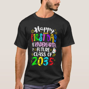 Hello Kindergarten First Day Of Kindergarten Class T-Shirt