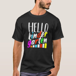 Hello Kindergarten First Day Of School Pre K Squad T-Shirt