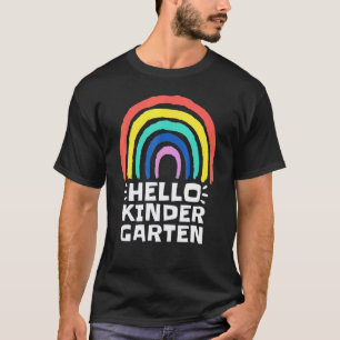 Hello Kindergarten Goodbye Preschool Teacher Stude T-Shirt