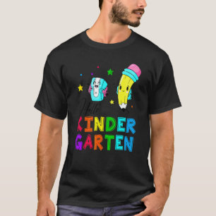 Hello Kindergarten Happy First Day Of School Teach T-Shirt