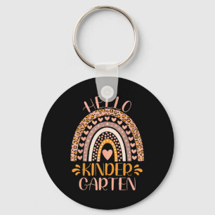 Hello Kindergarten Kg1 Kg2 Teacher Back To School Key Ring
