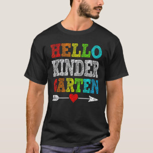 Hello Kindergarten Kindergarten Student Kids Teac T-Shirt