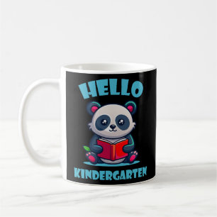 Hello Kindergarten Panda Coffee Mug
