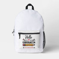 Hello Kindergarten Personalised Back To School