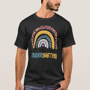 Hello Kindergarten Rainbow Student Teacher Back To T-Shirt