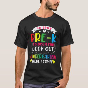 Hello Kindergarten Teacher Student Back To School T-Shirt