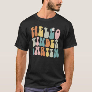 Hello Kindergarten Teacher Team Back To School Gro T-Shirt