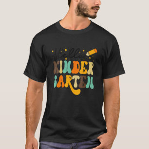 Hello Kindergarten Team Kinder Back To School Teac T-Shirt