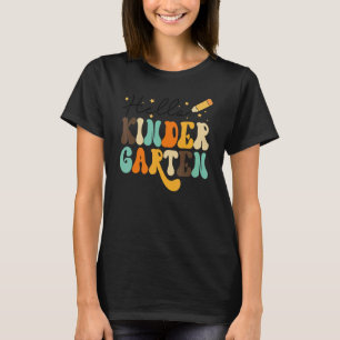 Hello Kindergarten Team Kindergarten Teacher Back T-Shirt
