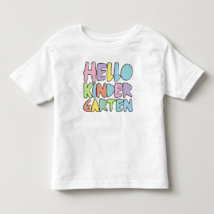 Hello Kindergarten Toddler T-Shirt