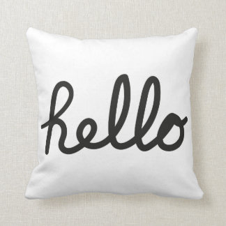 Hello kisses cushion