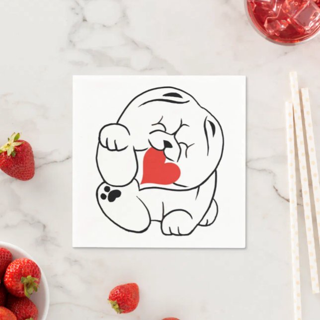 HELLO KOKORO  Chow dog Napkin (Creator Uploaded)