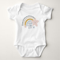 Hello Little One Watercolor Rainbow