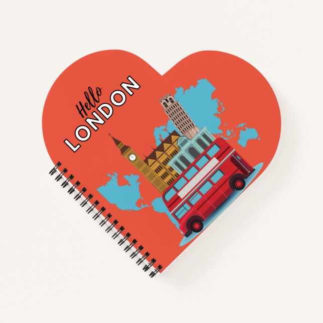Hello London Notebook (Front)