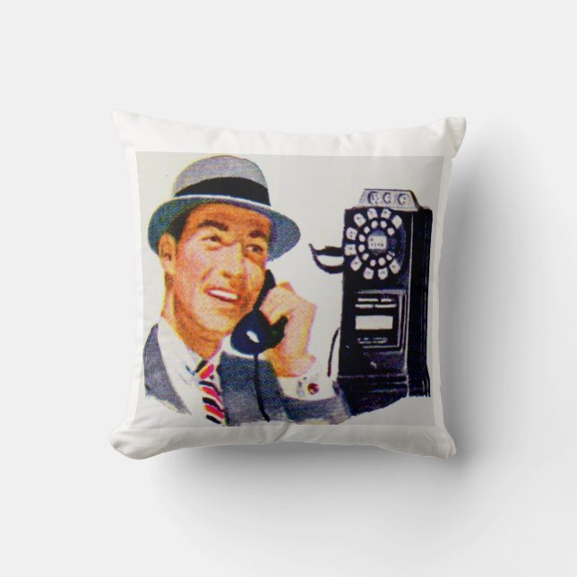 Hello, Mabel? It's Tony. Cushion (Front)
