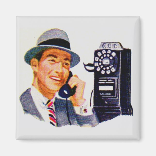 Hello, Mabel? It's Tony. Magnet (Front)