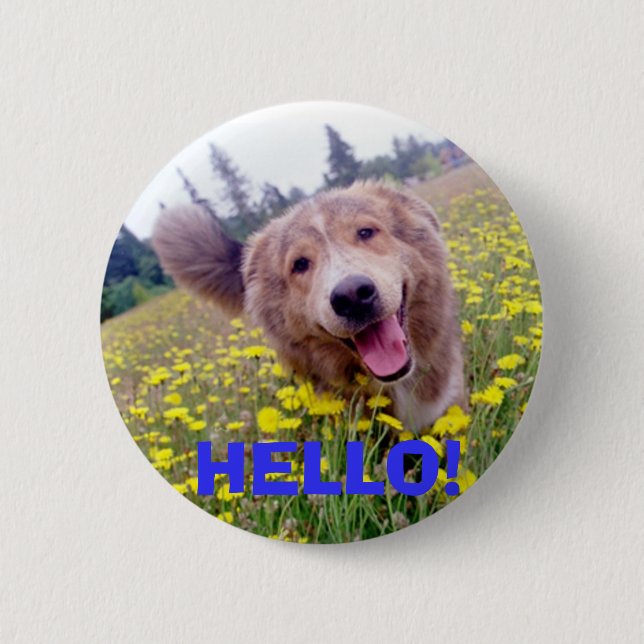 HELLO! - Marly Button (Front)