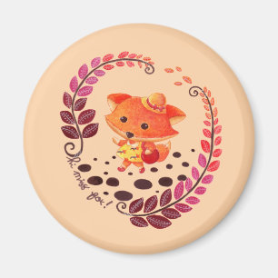 Hello, Miss Fox! Magnet