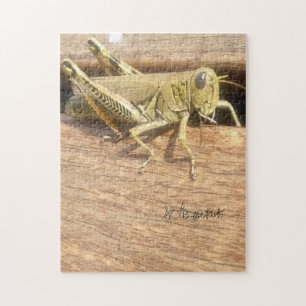 Hello Mr. Grasshopper!  Jigsaw Puzzle
