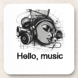 hello music coaster