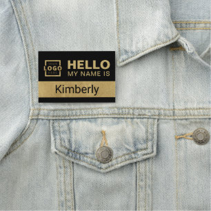 Hello My Name Is - Custom Business Employee Name Name Tag
