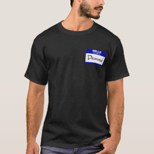Hello My Name Is Desmond (Blue) T-Shirt