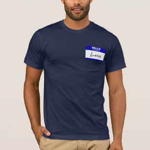 Hello My Name Is Lexus (Blue) T-Shirt
