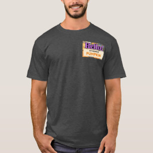 Hello My Name is Pumpkin Men's Tshirt
