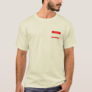 Hello my name is T-Shirt