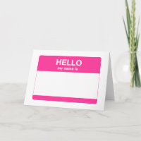 Hello, My Name is Tag