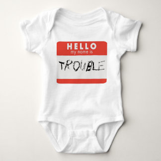 Hello my name is trouble shirt