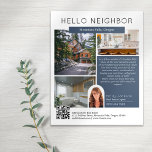 Hello Neighbour Real Estate Marketing Introduction Flyer<br><div class="desc">Raise your brand awareness and generate new leads with this HELLO NEIGHBOR real estate marketing flyer. The modern design will catch the eye of your potential clients and let them know that you are the friendly,  knowledgeable real estate agent who understands their neighbourhood as well as they do!</div>