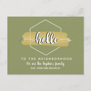 Hello new Neighbor Card Family Introduction