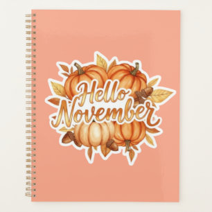  Hello November -  Cozy Fall Design Planner
