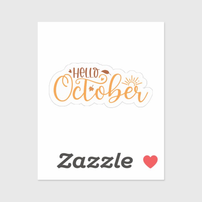 Hello October (Sheet)