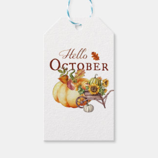 Hello October Gift Tags