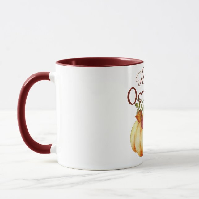 Hello October  Mug (Left)