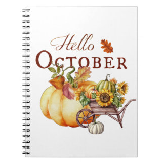 Hello October Notebook