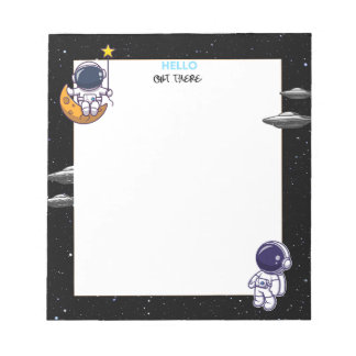 HELLO OUT THERE Notepad