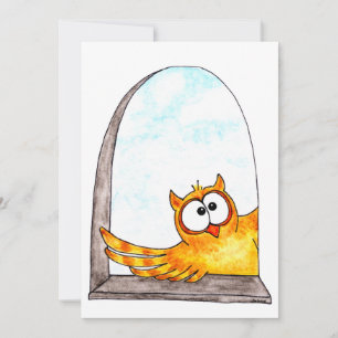 Hello Owl Invitation